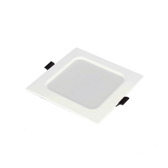 SPOT CUADRADO EMPOTRABLE / 12 X 12 CM / LUZ FRÍA / 110 V / 6 W / 420 LÚMENES / 25000 HRS / ÁNGULO DE APERTURA 120° / IP20-Iluminación-EPCOM INDUSTRIAL-Bsai Seguridad & Controles