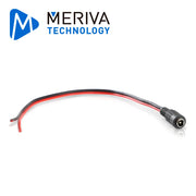 CONECTOR PIGTAIL EXTRA LARGO HEMBRA MERIVA TECHNOLOGY PIGTAIL C-HEMBRA / CONEXIÓN DE CORRIENTE PARA CÁMARAS ANALÓGICAS HD / POLARIZADO / LARGO 21CM / CALIBRE 22AWG / IP50-Fuentes de Alimentación-MERIVA TECHNOLOGY-Bsai Seguridad & Controles