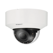 CÁMARA DOMO 4MP CON IA, ANTIVANDALICA / LENTE MOTORIZADO DE 2.8 A 10MM / WDR 120DB / RANURA MICROSD / IP52 IK08-Cámaras IP-HANWHA VISION-Bsai Seguridad & Controles