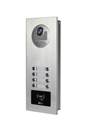 ZKTECO VE08A01 - VIDEOPORTERO DEPARTAMENTAL PARA 8 MONITORES / CÁMARA DE 700TVL / ÁNGULO DE VISIÓN 92° / VISIÓN NOCTURNA / APERTURA DE PUERTA CON TARJETA RFID/ IP54-Frentes de Calle-ZKTECO-Bsai Seguridad & Controles