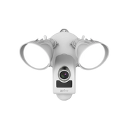 CÁMARA IP 2 MEGAPIXELES / LUZ ULTRABRILLANTE / LENTE 2.8 MM / USO RESIDENCIAL / GRABACIÓN EN LA NUBE / AUDIO DE DOS VÍAS / SIRENA INTEGRADA / SENSOR PIR / MICRO SD / IP65-Cámaras IP-EZVIZ-Bsai Seguridad & Controles