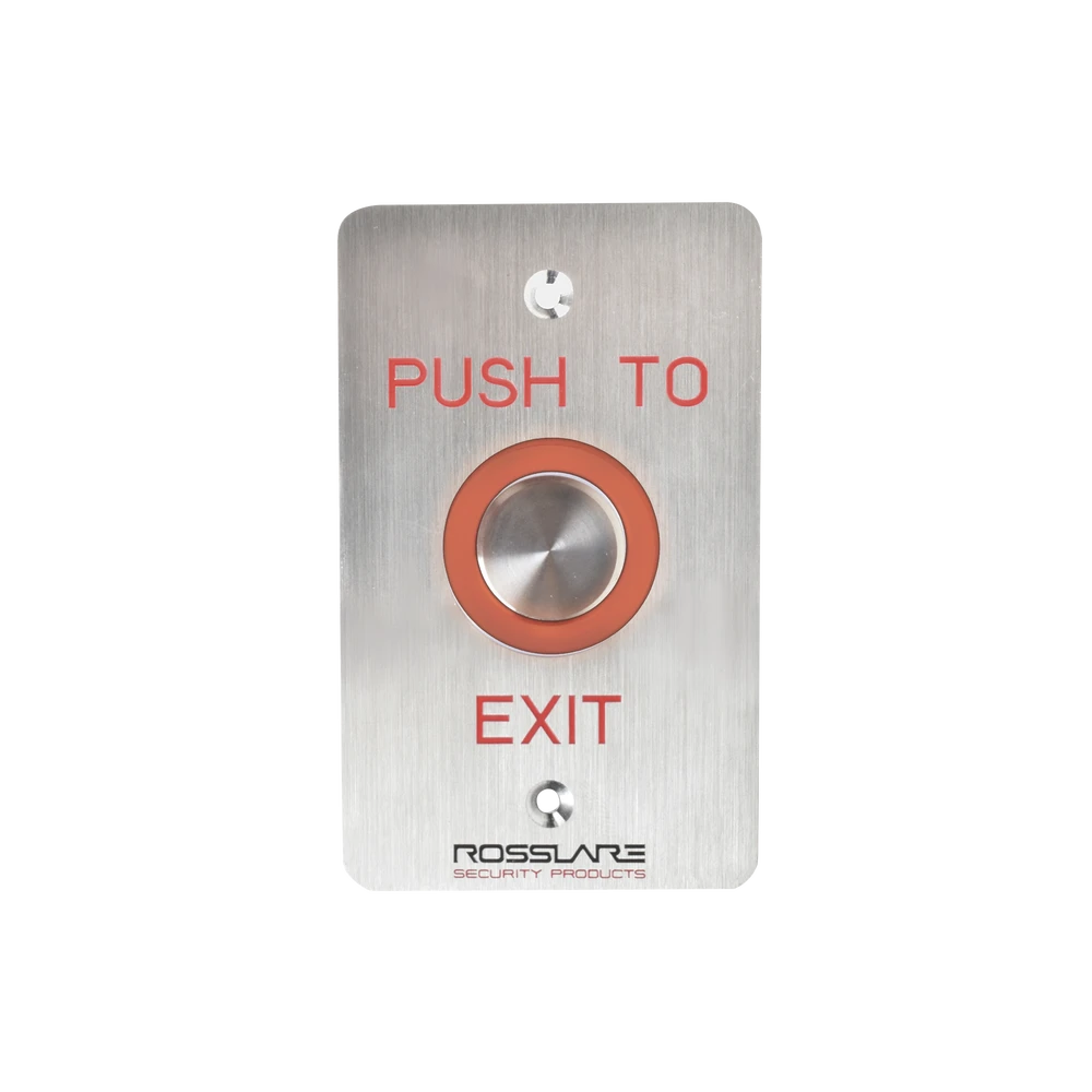 BOTÓN DE SALIDA PIEZO-ELÉCTRICO/ CON TEMPORIZADOR / COLOR DE LED CONFIGURABLE/ IP65-Acceso-ROSSLARE SECURITY PRODUCTS-Bsai Seguridad & Controles