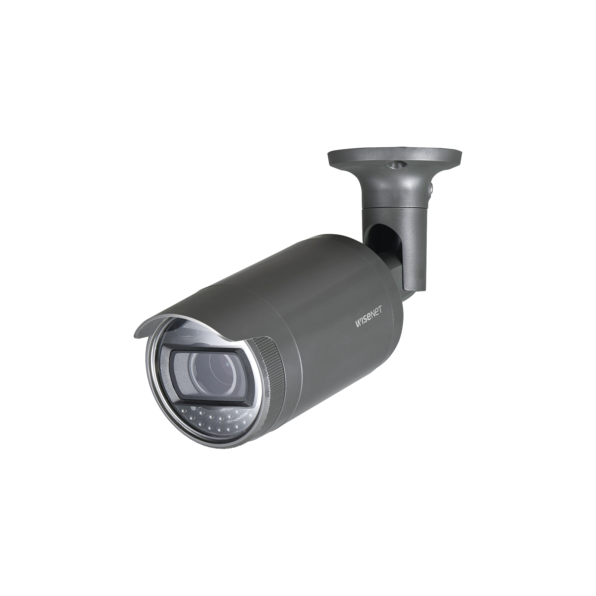 CÁMARA IP TIPO BALA EXTERIOR 2 MEGAPÍXEL / LENTE VARIFOCAL 3.2 - 10MM / IR 30M / WDR 120DB / IP66-Cámaras IP-HANWHA TECHWIN WISENET-Bsai Seguridad & Controles