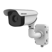 BALA IP TÉRMICA 640 X 512 / LENTE 100 MM / TERMOMÉTRICA / DETECCIÓN DE TEMPERATURA / ANTICORROCION / IP66-Cámaras IP-HIKVISION-Bsai Seguridad & Controles