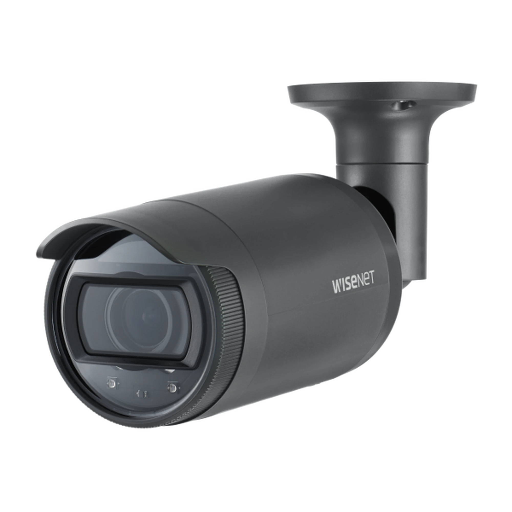 CÁMARA IP TIPO BALA EXTERIOR 2 MEGAPÍXEL / LENTE VARIFOCAL 3.2 - 10MM / IR 30M / WDR 120DB / IP66-Cámaras IP-HANWHA TECHWIN WISENET-Bsai Seguridad & Controles