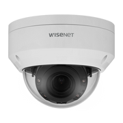 CÁMARA IP TIPO DOMO ANTIVANDÁLICO EXTERIOR 2 MEGAPÍXEL / LENTE VARIFOCAL 3.2 -10MM / IR 30M / WDR 120DB / IP66-Cámaras IP-HANWHA TECHWIN WISENET-Bsai Seguridad & Controles