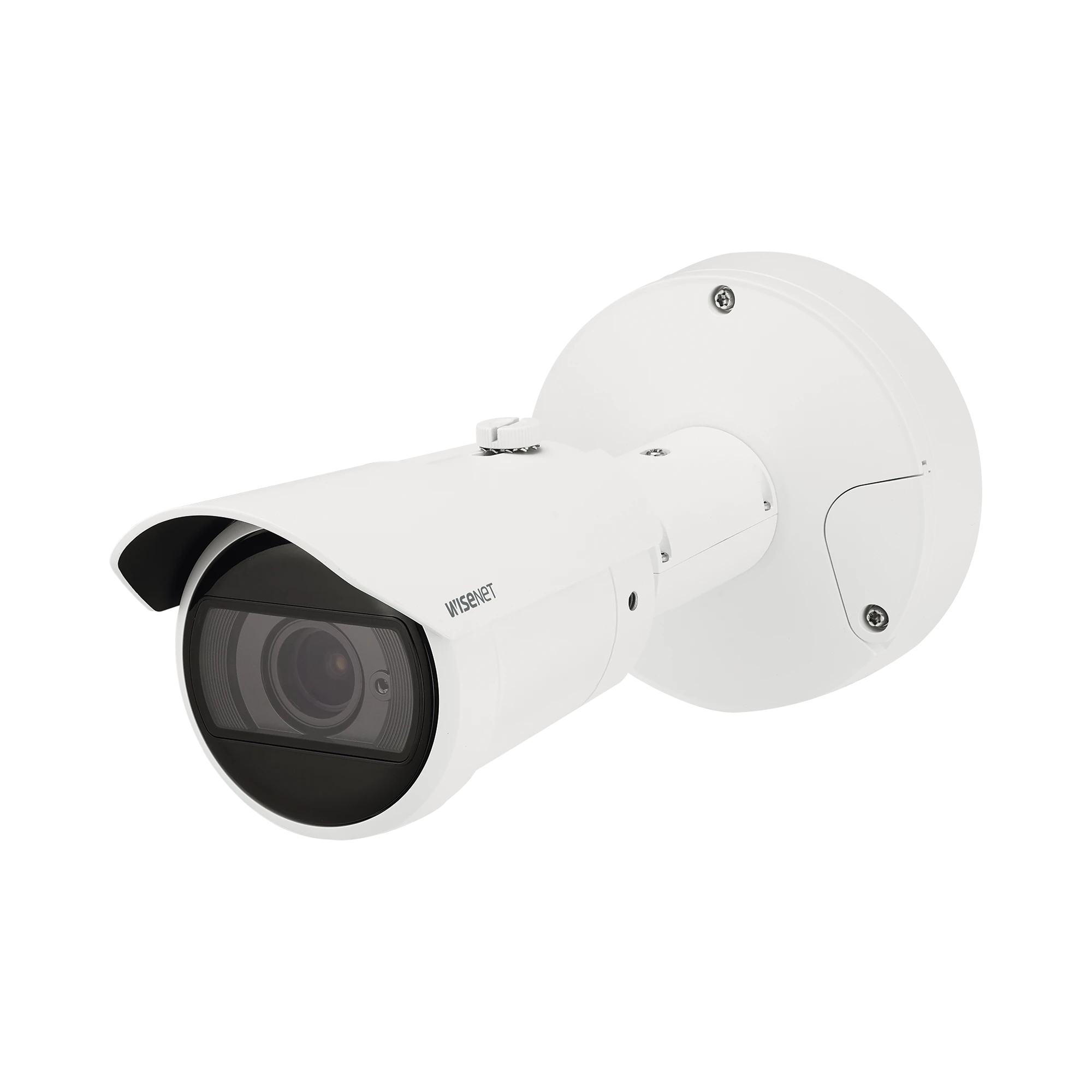 CÁMARA BALA IP 6MP CON IA, ANTIVANDALICA / LENTE MOTORIZADO DE 2.8 A 10MM / WDR 120DB / RANURA MICROSD / IP66 IP67 IK10 NEMA4X-Cámaras IP-HANWHA VISION-Bsai Seguridad & Controles