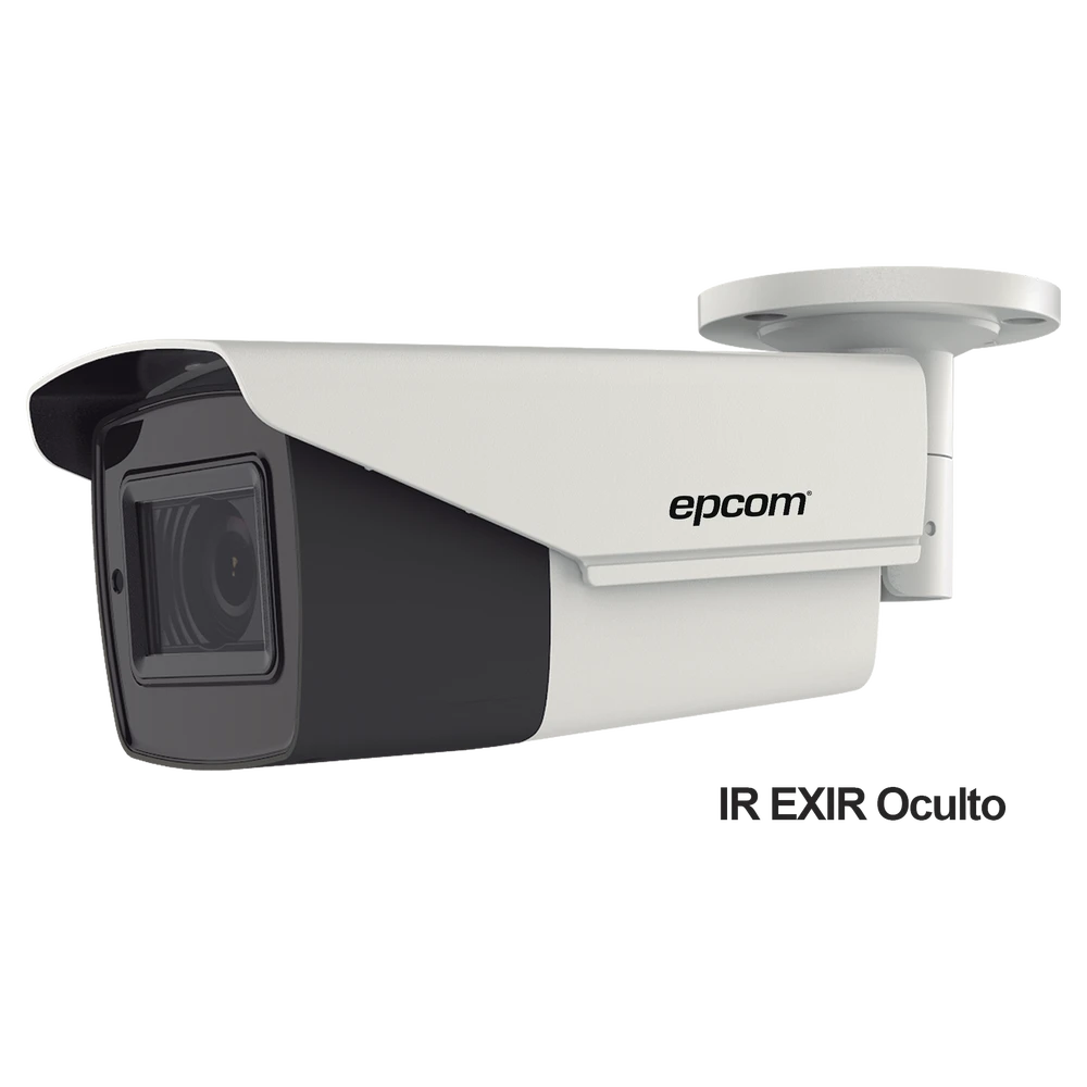 BALA 4K TURBOHD / LENTE MOT. 2.7 A 13.5 MM / 80 MTS IR EXIR / IP67-Cámaras-EPCOM PROFESSIONAL-Bsai Seguridad & Controles