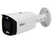 DAHUA IPC-HFW3449T1-AS-PV CÁMARA IP BULLET 4MP/ TIOC/ WIZSENSE/ ILUMINADOR DUAL INTELIGENTE/ DISUASIÓN ACTIVA/ LENTE 3.6MM/ 30 METROS DE IR Y LUZ VISIBLE/ SIRENA Y ESTROBO AZUL Y ROJO/ SMD 4.0/ RANURA MICRO SD/ E&S DE ALARMA Y AUDIO/ IP67.-Bullet-DAHUA-Bsai Seguridad & Controles