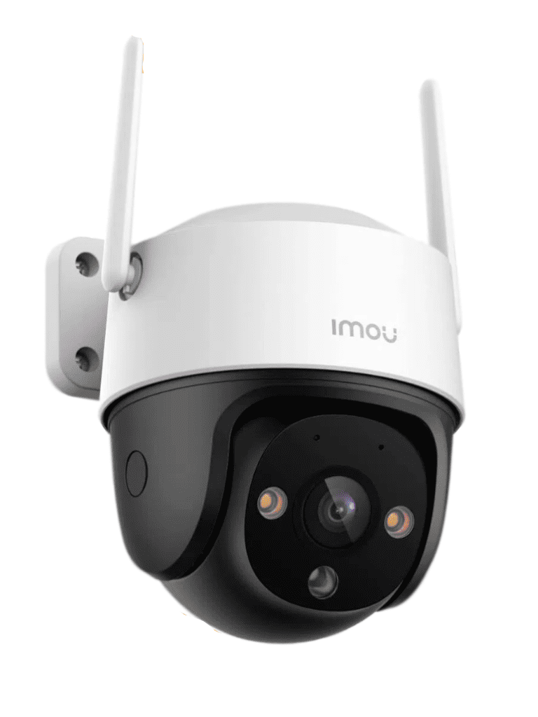 IMOU CRUISER SE+ 5MP (IPC-K7CN-5H1WE) - CÁMARA IP PT DE 5MP CON WIFI FULL COLOR, AUDIO BIDIRECCIONAL, IR 30M, MICRÓFONO Y ALTAVOZ INTEGRADOS, DISUASIÓN ACTIVA SIRENA 110DB, AUTOTRACKING, RANURA MICROSD E IP66 #TOPIMOU, #CONGIMOU1-WiFi-IMOU-Bsai Seguridad & Controles