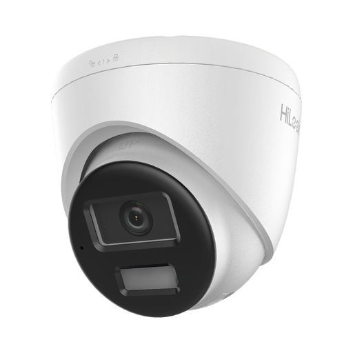 DOMO IP DE 2 MEGAPIXEL / LENTE 2.8 MM / ÁNGULO DE VISIÓN 101° / 20 MTS IR + 15 MTS LUZ BLANCA / MICRÓFONO INTEGRADO / ACUSENSE LITE / EXTERIOR IP67 / POE / DWDR / H.265+ / ONVIF-Cámaras IP y NVRs-HiLook by HIKVISION-IPC-T220HA-LUC-Bsai Seguridad & Controles