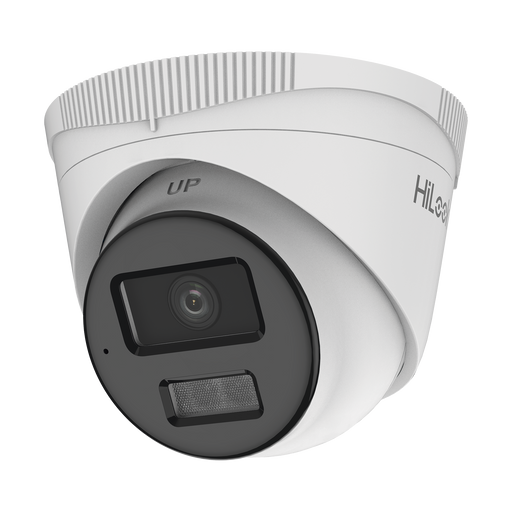 DOMO IP DE 4 MEGAPIXEL / LENTE 2.8 MM / ÁNGULO DE VISIÓN 104° / 20 MTS IR / MICRÓFONO INTEGRADO / ACUSENSE LITE / EXTERIOR IP67 / POE / DWDR / H.265+ / ONVIF-Cámaras IP y NVRs-HiLook by HIKVISION-IPCT240HALUC-Bsai Seguridad & Controles