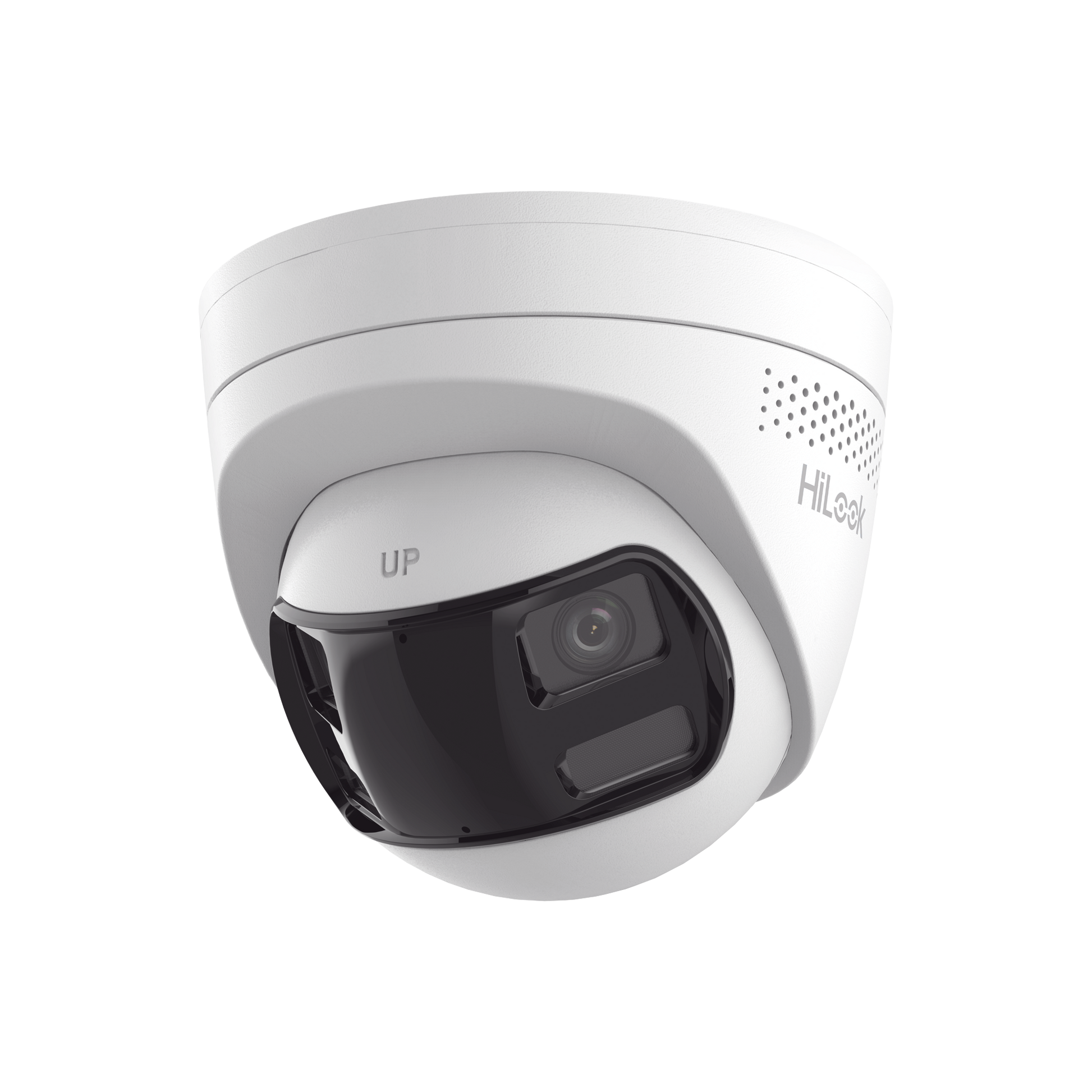 [DUAL LIGHT] TURRET IP 8 MEGAPIXEL / IMAGEN PANORÁMICA 180°/ POE / MICRÓFONO Y BOCINA INTEGRADO / EXTERIOR IP67 / AUDIO BIDIRECCIONAL / ALARMA VISUAL Y AUDITIVA INTEGRADA / SMART SUPPLEMENT LIGHT / MICRO SD 512 GB-Cámaras IP y NVRs-HILOOK BY HIKVISION-Bsai Seguridad & Controles