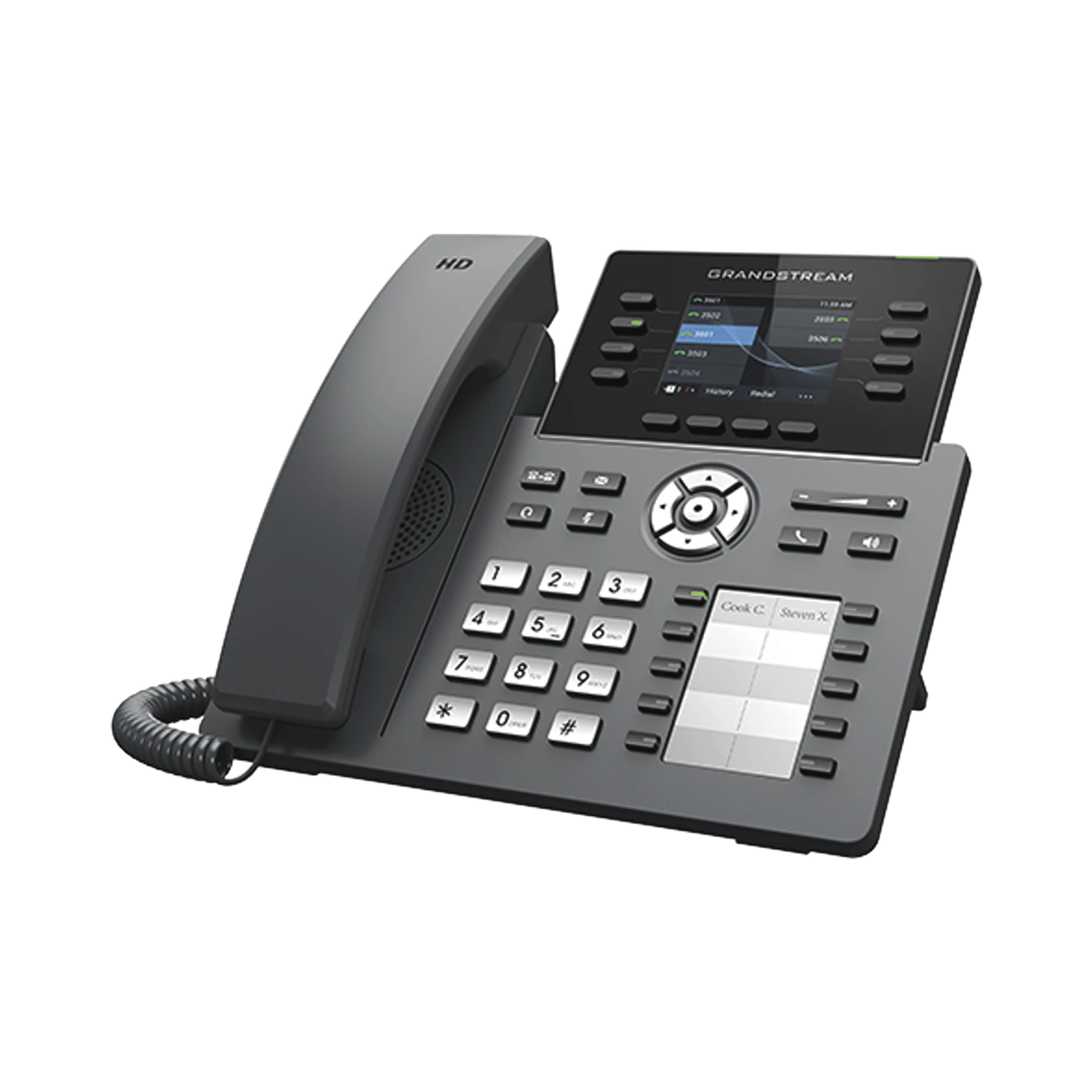 TELÉFONO IP WI-FI, GRADO OPERADOR, 8 LÍNEAS SIP CON 4 CUENTAS, PANTALLA A COLOR 2.8, PUERTOS GIGABIT, BLUETOOTH, POE, CODEC OPUS, IPV4/IPV6 CON GESTIÓN EN LA NUBE GDMS-VoIP y Telefonía IP-GRANDSTREAM-Bsai Seguridad & Controles