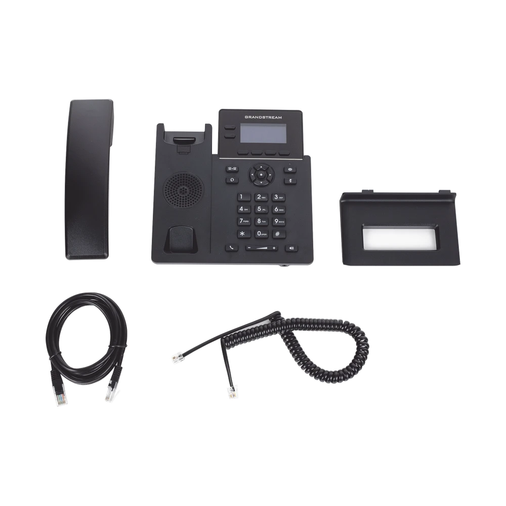 TELÉFONO IP GRADO OPERADOR, 2 LÍNEAS SIP CON 4 CUENTAS, POE, CODEC OPUS, IPV4/IPV6 CON GESTIÓN EN LA NUBE GDMS-VoIP y Telefonía IP-GRANDSTREAM-Bsai Seguridad & Controles