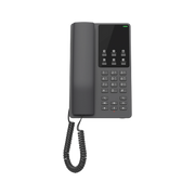 TELÉFONO IP HOTELERO, 2 LÍNEAS SIP CON 2 CUENTAS, CODEC OPUS, IPV4/IPV6, COLOR NEGRO, CON GESTIÓN EN LA NUBE GDMS-VoIP - Telefonía IP - Videoconferencia-GRANDSTREAM-Bsai Seguridad & Controles
