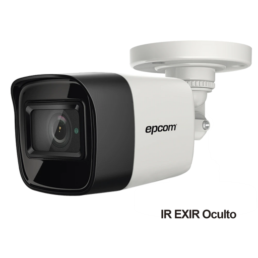 BULLET 4K (8MEGAPIXELES) TURBOHD / GRAN APERTURA / EXTERIOR IP67 / IR EXIR 30 MTS-Cámaras-EPCOM-B4K-TURBO-Bsai Seguridad & Controles