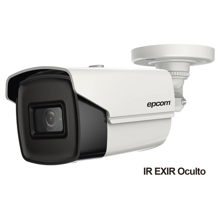 BULLET 4K (8MEGAPIXELES) TURBOHD / GRAN APERTURA / EXTERIOR IP67 / IR EXIR 60 MTS-Cámaras-EPCOM-B4K-TURBO-X-Bsai Seguridad & Controles