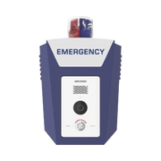 ESTACIÓN DE ALARMA DE PANICO DE EMERGENCIA / CÁMARA 2 MEGAPIXEL / VIDEO Y AUDIO / SIRENA Y ESTROBO (AZUL Y ROJO) / 10 MTS DE IR / ISUP-Paneles de Alarma y Accesorios Hikvision-HIKVISION-Bsai Seguridad & Controles