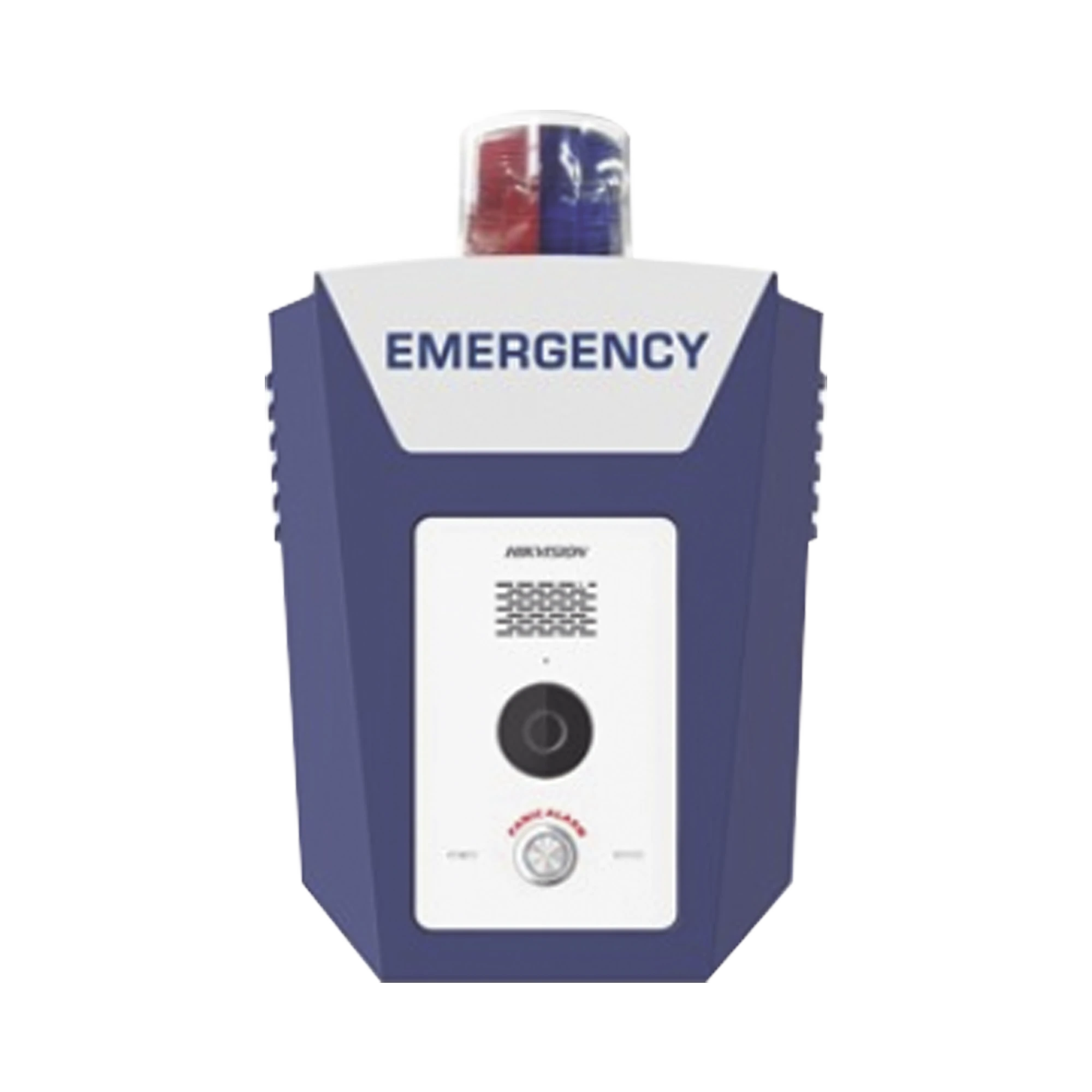 ESTACIÓN DE ALARMA DE PANICO DE EMERGENCIA / CÁMARA 2 MEGAPIXEL / VIDEO Y AUDIO / SIRENA Y ESTROBO (AZUL Y ROJO) / 10 MTS DE IR / ISUP-Paneles de Alarma y Accesorios Hikvision-HIKVISION-Bsai Seguridad & Controles
