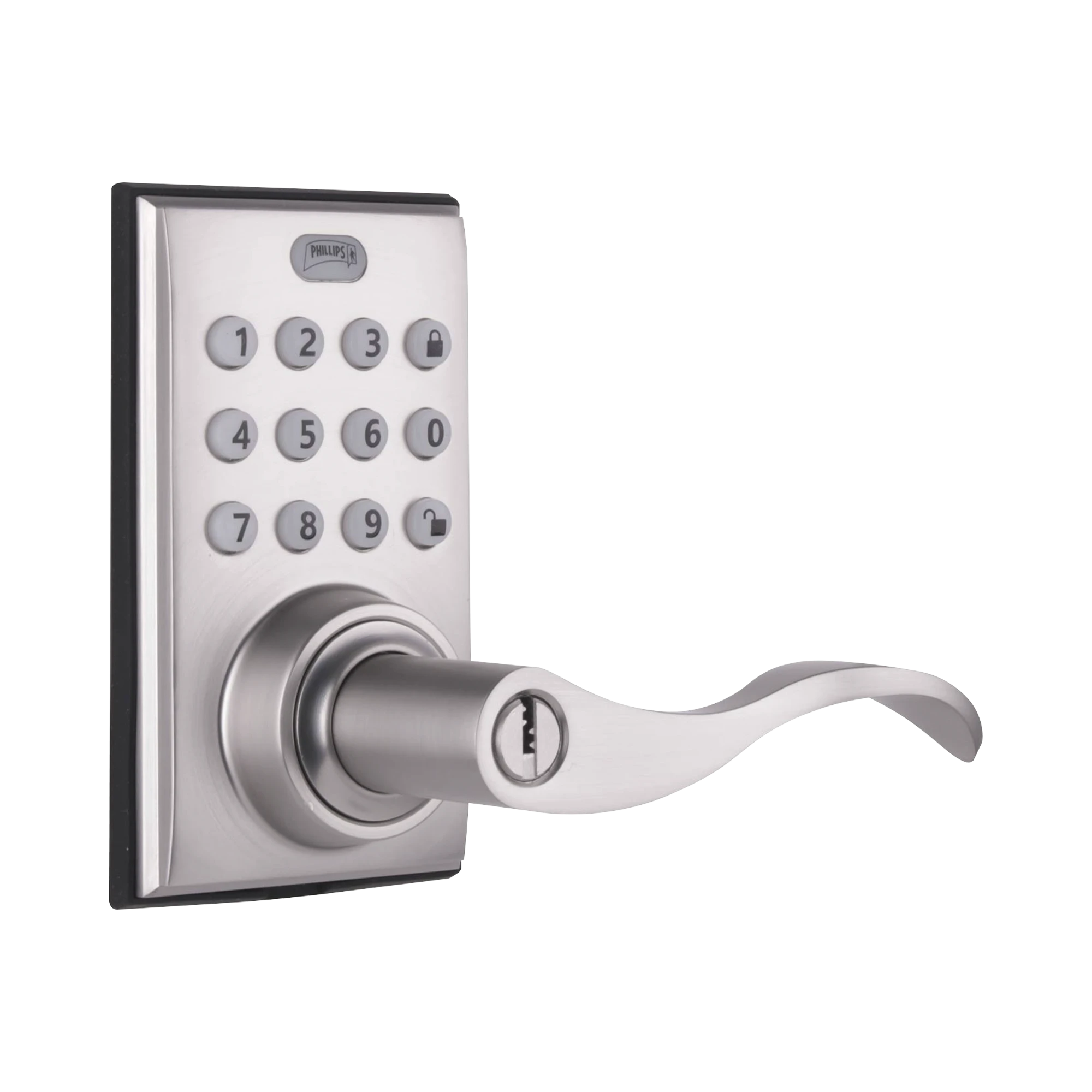 MANIJA DIGITAL PCD 265 / APERTURA CON TECLADO O LLAVE / 50 USUARIOS/ IZQ O DERECHA-Cerraduras-PHILLIPS-ASSA ABLOY-Bsai Seguridad & Controles