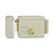 CERRADURA ELÉCTRICA / INCLUYE LLAVE / EXTERIOR /IZQUIERDA-Control de Acceso-ACCESSPRO-Bsai Seguridad & Controles