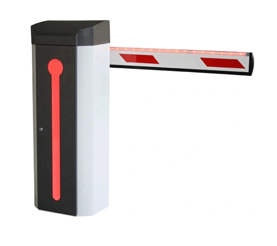 WEJOIN WJDZ120L34 - BARRERA VEHICULAR IZQUIERDA LED DE USO RUDO / SERVO MOTOR / BRAZO RECTANGULAR DE 4 METROS / VELOCIDAD 3 SEGUNDOS / IZQUIERDA O DERECHA-Barreras Vehicular-WEJOIN-Bsai Seguridad & Controles