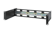 INTELLINET 716345 - KIT DE CARRIL DIN AJUSTABLE PARA RACK DE 19" / 2U /PROFUNDIDAD DE CARRIL AJUSTABLE DE 48 A 174 MM / CONSTRUÍDO EN ALUMINIO / COLOR NEGRO RAL 9005-Racks-INTELLINET-Bsai Seguridad & Controles
