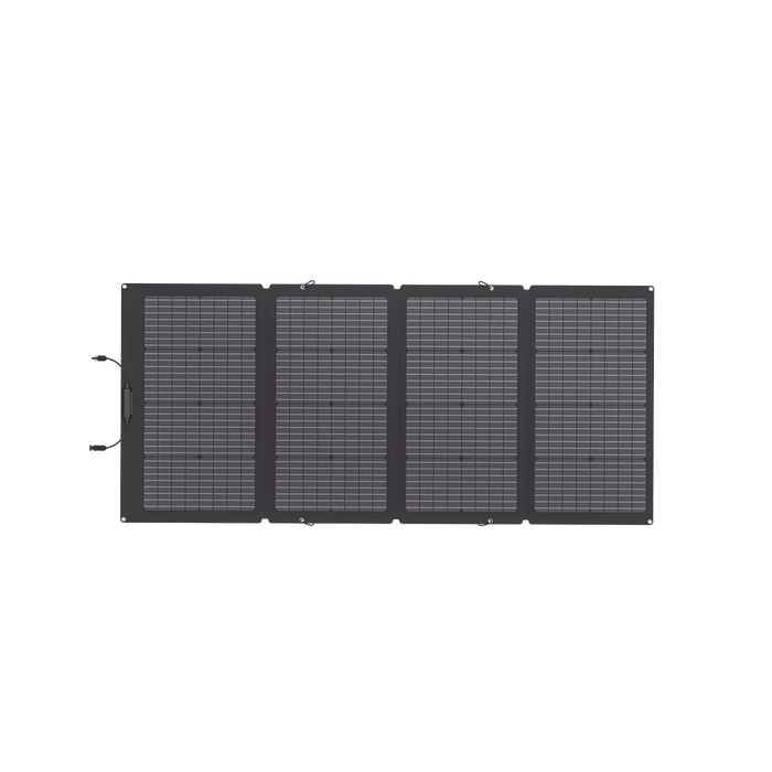 Módulo Solar Portátil y Flexible de 220W Recomendado para Estaciones Portátiles EFD330, EFD350 ó EFD500 / Ajuste de Ángulo / Carga Eficiente / Incluye Cable XT60 a MC4-Paneles Solares-ECOFLOW-EF-FLEX-220B-Bsai Seguridad & Controles