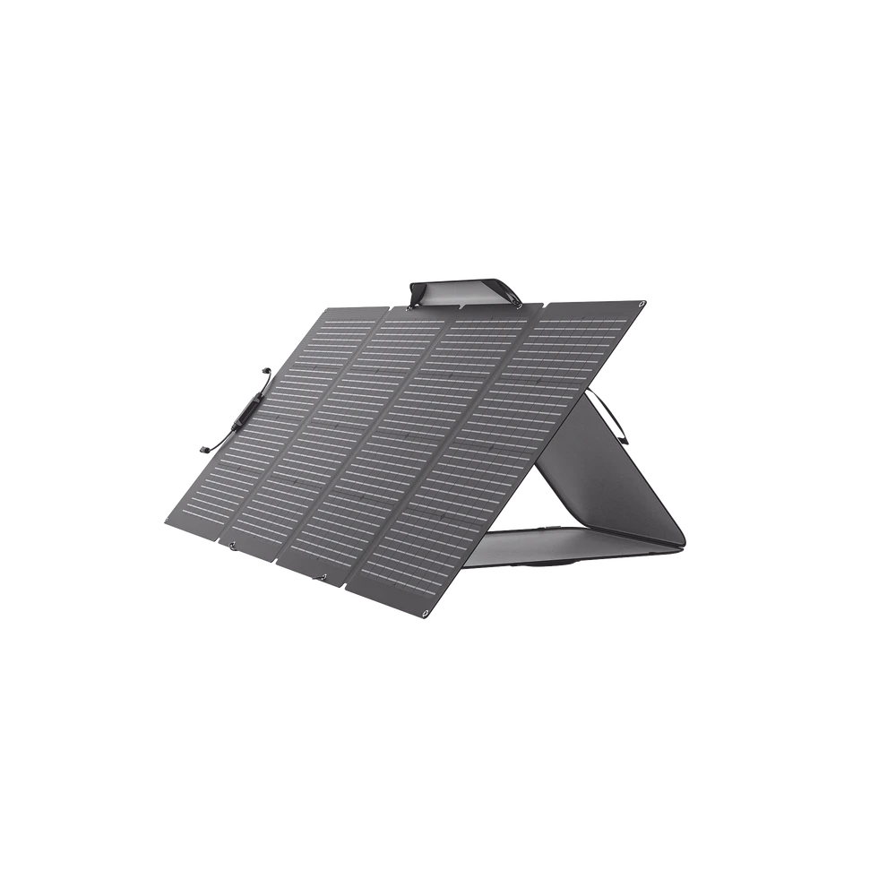 Módulo Solar Portátil y Flexible de 220W Recomendado para Estaciones Portátiles EFD330, EFD350 ó EFD500 / Ajuste de Ángulo / Carga Eficiente / Incluye Cable XT60 a MC4-Paneles Solares-ECOFLOW-Bsai Seguridad & Controles