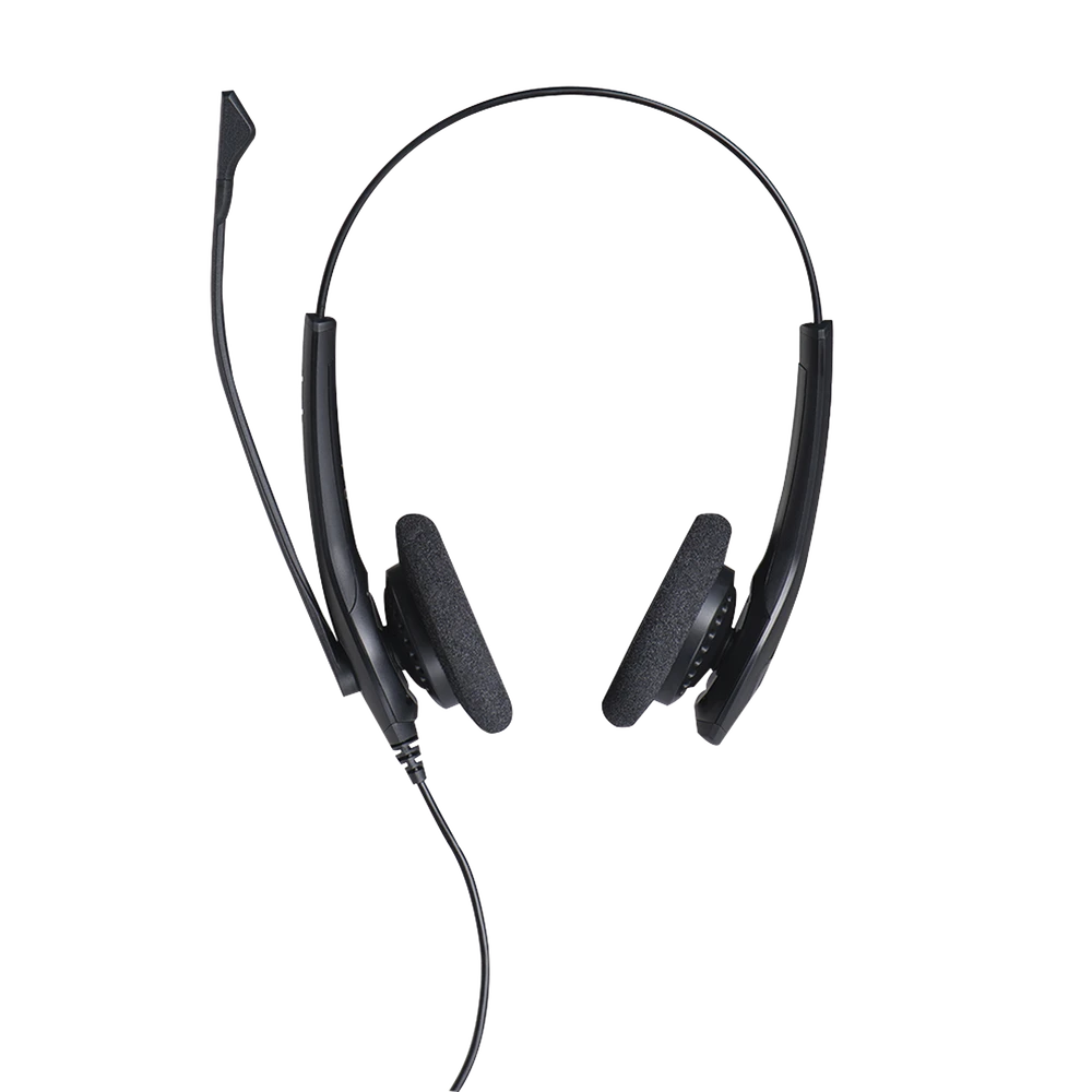 JABRA BIZ 1500 DUO CON CONEXIÓN QUICK DISCONNECT, BRAZO FLEXIBLE DE 270° Y MICRÓFONO CON CANCELACIÓN DE RUIDO (1519-0157)-VoIP y Telefonía IP-JABRA-Bsai Seguridad & Controles