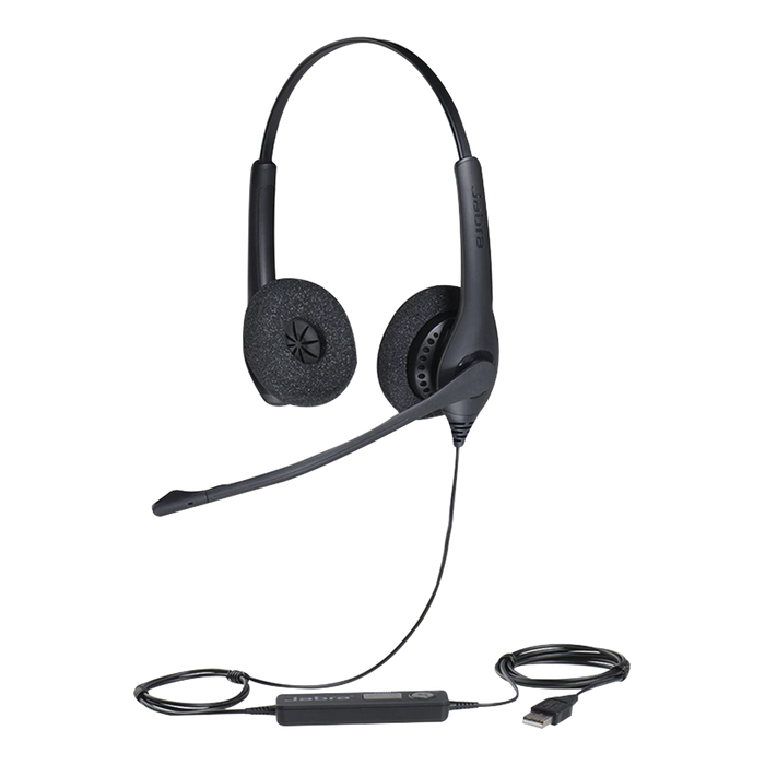 JABRA BIZ 1500 DUO CON CONEXIÓN USB, BRAZO AJUSTABLE 270º Y DSP PARA REDUCIR RUIDO Y ECOS (1559-0159)-VoIP y Telefonía IP-JABRA-BIZ-1500-DUO-USB-Bsai Seguridad & Controles