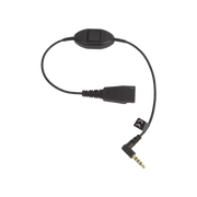 JABRA CORD QD A CONECTOR DE 3.5 MM CON PUSH-TO-TALK PARA TELÉFONOS CELULARES SMARTPHONES (8800-00-103)-VoIP y Telefonía IP-JABRA-Bsai Seguridad & Controles