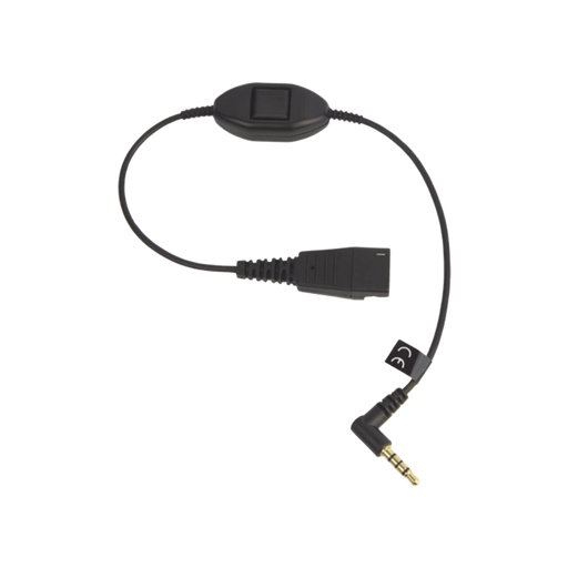 JABRA CORD QD A CONECTOR DE 3.5 MM CON PUSH-TO-TALK PARA TELÉFONOS CELULARES SMARTPHONES (8800-00-103)-VoIP y Telefonía IP-JABRA-MOBILE-QD-35MM-S-Bsai Seguridad & Controles