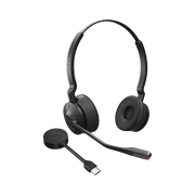 JABRA ENGAGE 55, AURICULAR STEREO VERSIÓN MS CON AISLAMIENTO DE RUIDO ACTIVA, ADAPTADOR DECT USB-A (9559-450-125)-VoIP - Telefonía IP - Videoconferencia-JABRA-Bsai Seguridad & Controles