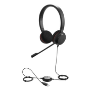 JABRA EVOLVE 20 DUO CON CONEXIÓN USB, MICRÓFONO CON CANCELACIÓN DE RUIDO DE ULTIMA GENERACIÓN, CONFIGURACIÓN PLUG AND PLAY (4999-829-209)-VoIP y Telefonía IP-JABRA-Bsai Seguridad & Controles