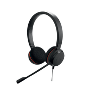 JABRA EVOLVE 20 DUO CON CONEXIÓN USB, MICRÓFONO CON CANCELACIÓN DE RUIDO DE ÚLTIMA GENERACIÓN, CONFIGURACIÓN PLUG AND PLAY, CERTIFICACIÓN MICROSOFT TEAMS (4999-823-109)-VoIP y Telefonía IP-JABRA-Bsai Seguridad & Controles