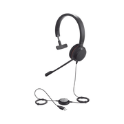 JABRA EVOLVE 20 MONO CON CONEXIÓN USB, MICRÓFONO CON CANCELACIÓN DE RUIDO DE ULTIMA GENERACIÓN-VoIP y Telefonía IP-JABRA-Bsai Seguridad & Controles