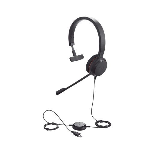 JABRA EVOLVE 20 MONO CON CONEXIÓN USB, MICRÓFONO CON CANCELACIÓN DE RUIDO DE ULTIMA GENERACIÓN-VoIP y Telefonía IP-JABRA-EVOLVE-20-MONO-UC-Bsai Seguridad & Controles