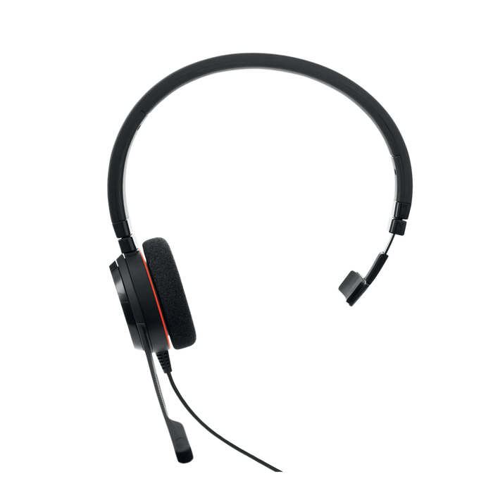 JABRA EVOLVE 20 MONO CON CONEXIÓN USB, MICRÓFONO CON CANCELACIÓN DE RUIDO DE ÚLTIMA GENERACIÓN, CONFIGURACIÓN PLUG AND PLAY, CERTIFICACIÓN MICROSOFT TEAMS (4993-823-109)-VoIP y Telefonía IP-JABRA-EVOLVE-20-MONO-MS-Bsai Seguridad & Controles