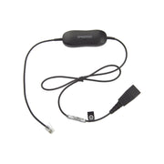JABRA GN1200 CABLE CON CONEXIÓN QD Y RJ-9 (88001-99)-VoIP y Telefonía IP-JABRA-Bsai Seguridad & Controles