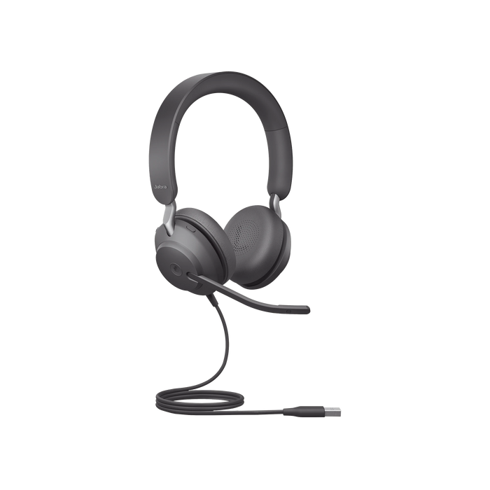 JABRA JABRA EVOLVE 2 40SE, AURICULAR STEREO VERSIÓN MS CON AISLAMIENTO DE RUIDO, CONEXIÓN USB-A Y INDICADOR DE OCUPADO (BUSYLIGHT) (24189-999-999)-VoIP - Telefonía IP - Videoconferencia-JABRA-EVOLVE2-40SE-STEREO-MS-A-Bsai Seguridad & Controles