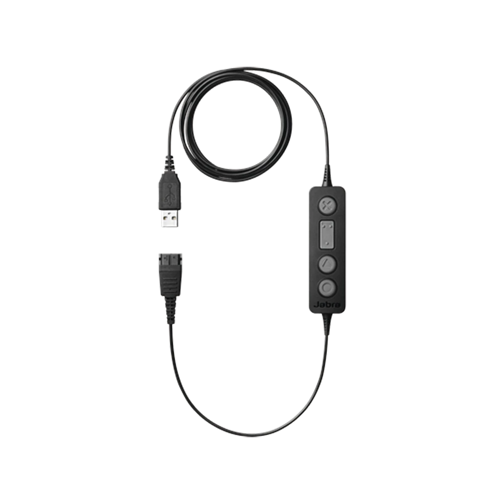 JABRA LINK 260 ADAPTADOR CON CONTROL USB A QD (260-09)-VoIP y Telefonía IP-JABRA-Bsai Seguridad & Controles