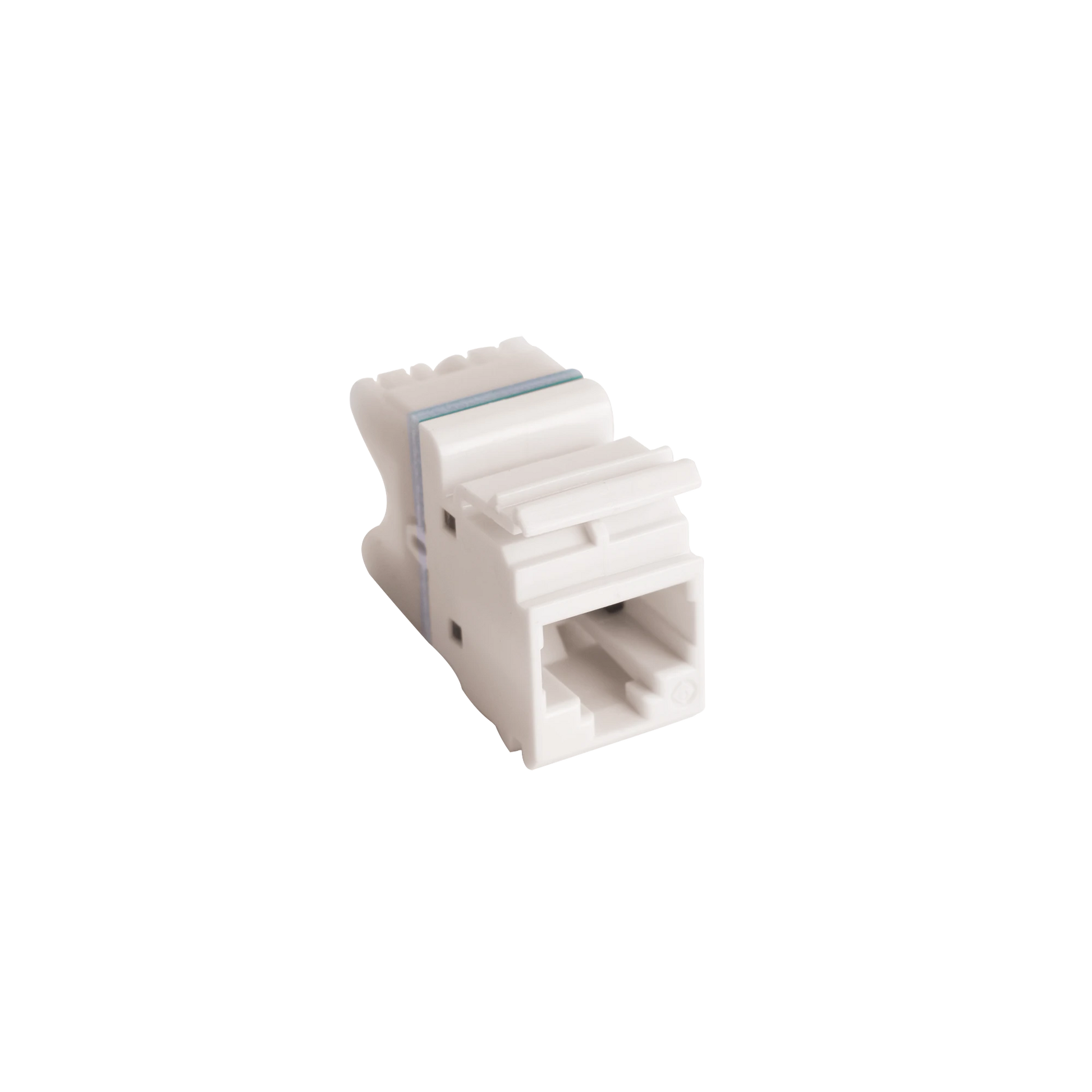 JACK MAX UTP CATEGORÍA 6, ESTILO 110, MONTAJE PLANO, COLOR BLANCO, VERSIÓN BULK (SIN EMPAQUE INDIVIDUAL)-Cableado-SIEMON-Bsai Seguridad & Controles