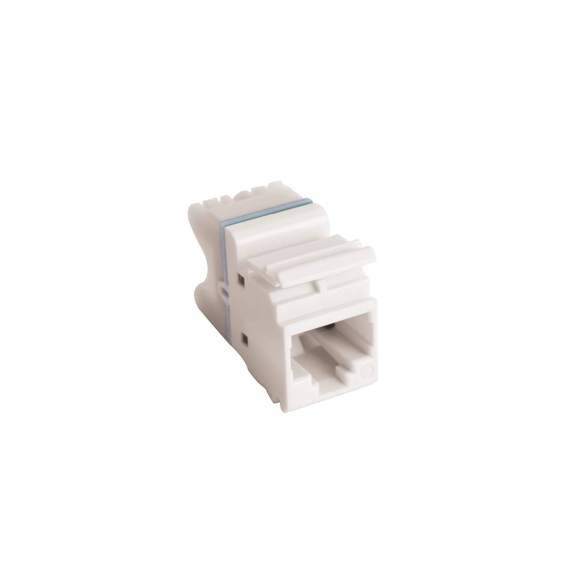 JACK MAX UTP CATEGORÍA 6, ESTILO 110, MONTAJE PLANO, COLOR BLANCO, VERSIÓN BULK (SIN EMPAQUE INDIVIDUAL)-Cableado-SIEMON-Bsai Seguridad & Controles