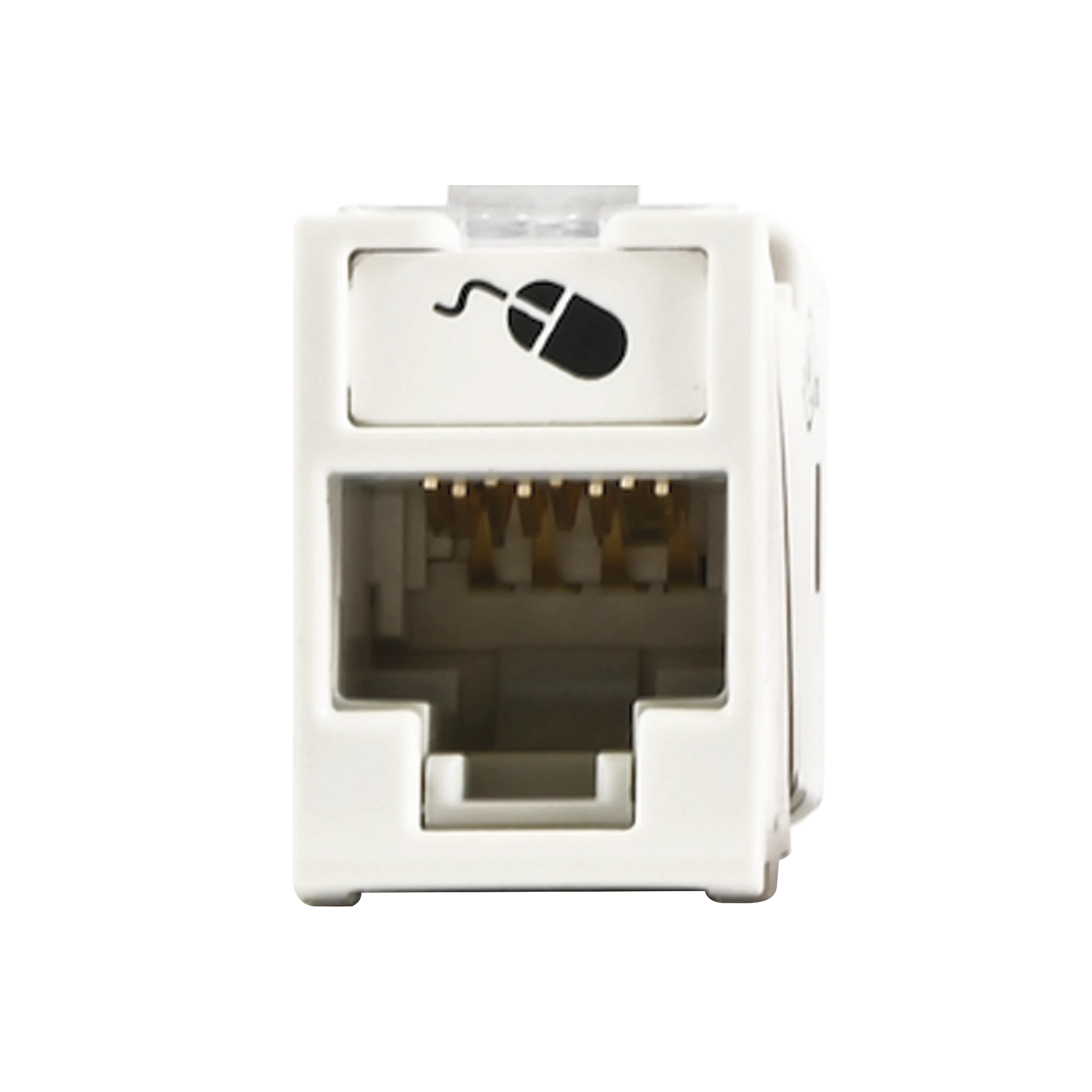 JACK ULTRAMAX CAT6A, UTP, MONTAJE HÍBRIDO EN PLACA DE PARED (PLANO Y ANGULADO), COLOR BLANCO, PUNCH DOWN-Cableado de Cobre-SIEMON-Bsai Seguridad & Controles