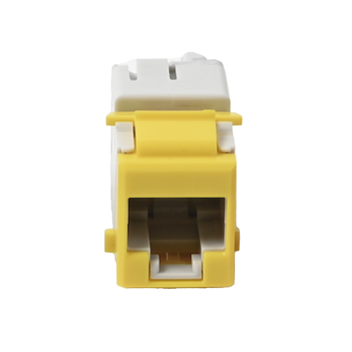 JACK ULTRAMAX CAT6A, UTP, TIPO KEYSTONE, COLOR AMARILLO, PUNCH DOWN-Cableado de Cobre-SIEMON-Bsai Seguridad & Controles