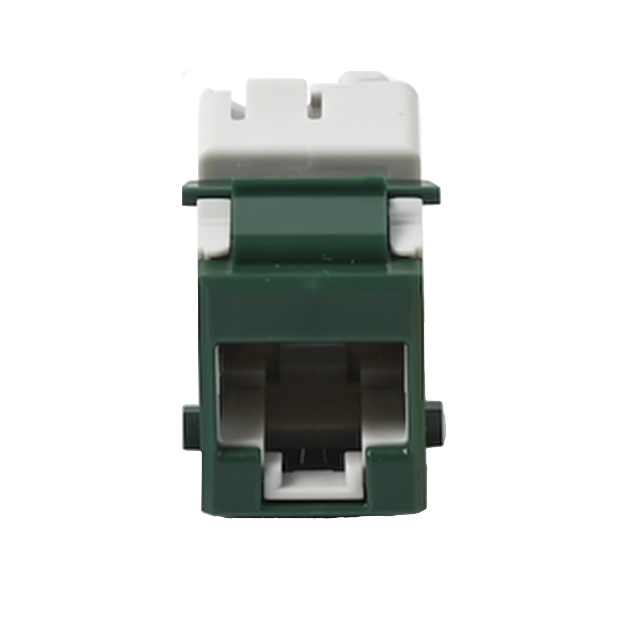 JACK ULTRAMAX CAT6, UTP, TIPO KEYSTONE, COLOR VERDE, PUNCH DOWN-Cableado de Cobre-SIEMON-Bsai Seguridad & Controles