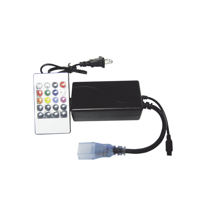 ADAPTADOR DE MANGUERA CON CONTROL REMOTO PARA MANGUERA RGB.-Iluminación-JWJ-JLPM-01-Bsai Seguridad & Controles