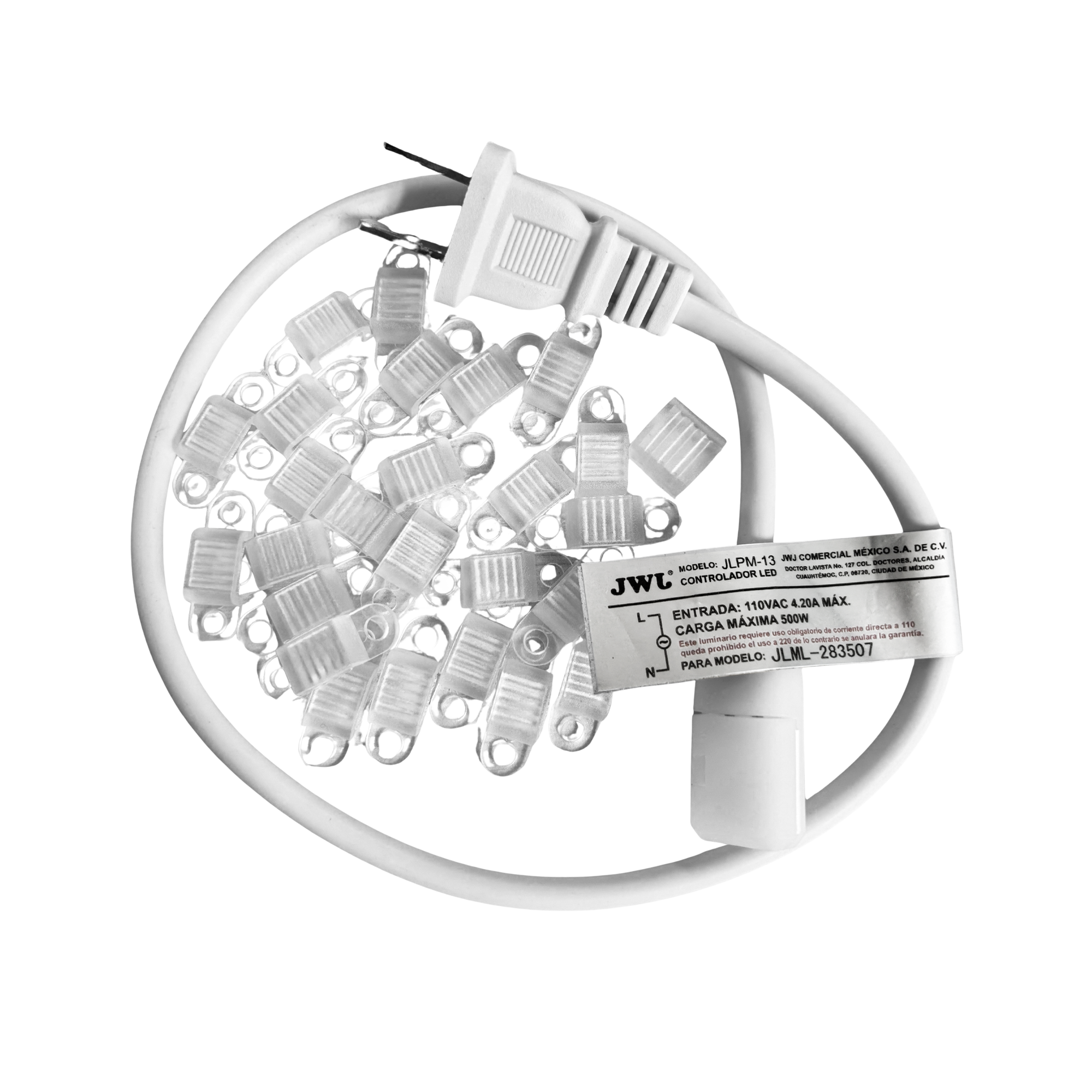 ADAPTADOR DE CORRIENTE PARA MANGUERA JUML-2835-07
